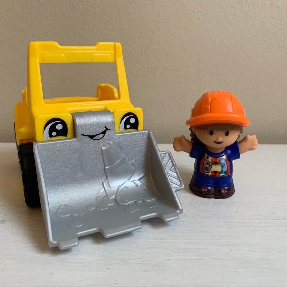 Fisher-Price Little People Bulldozer & Construction Worker Set
